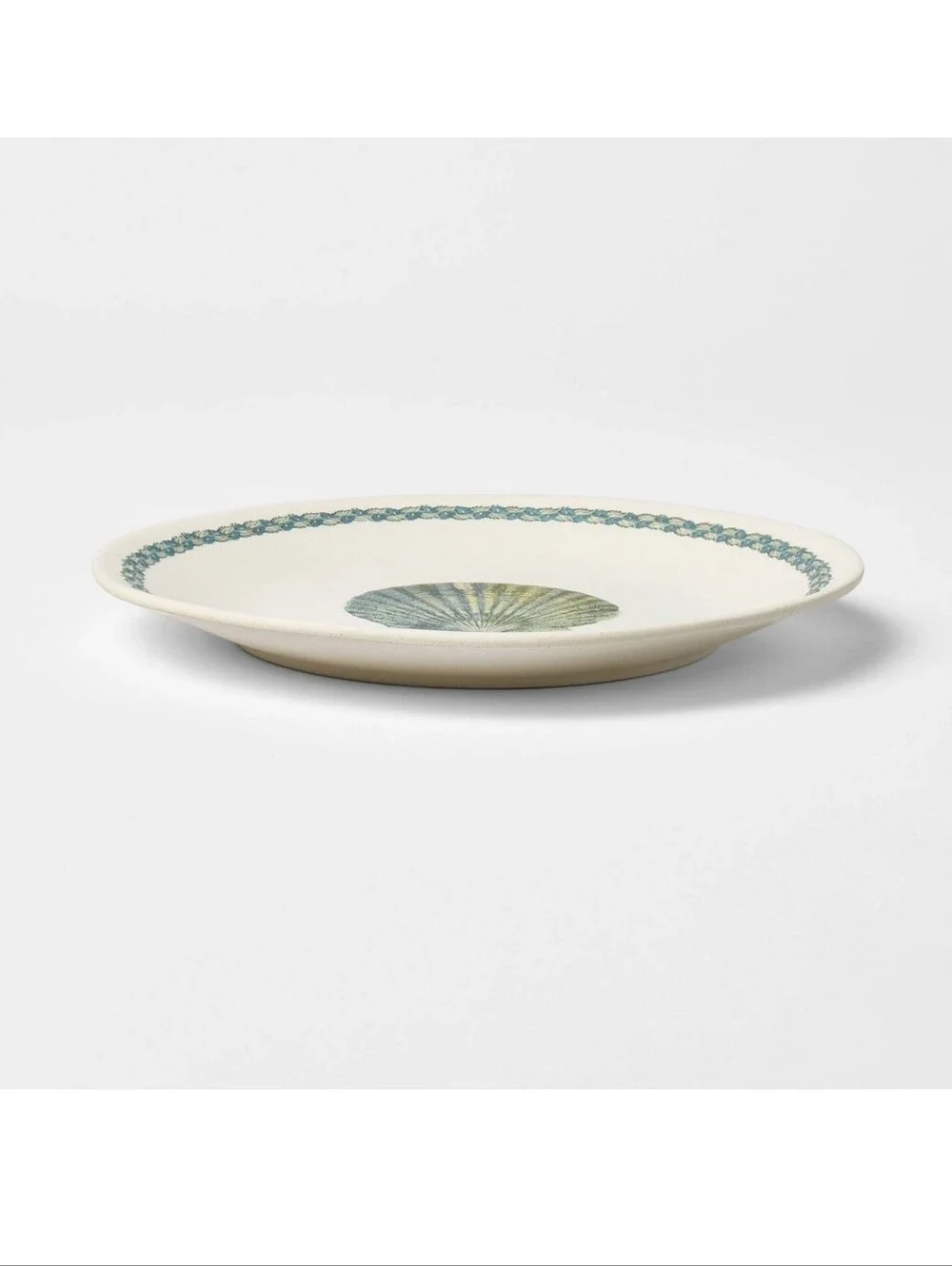 Melamine Set Of 4 Shell Border Salad Plates By Threshold